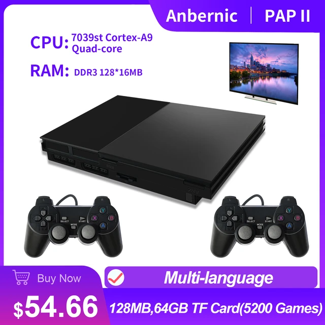 Anbernic PAPI Video Game Console 4K HD Mini Classic Gaming Gamepads TV  Family