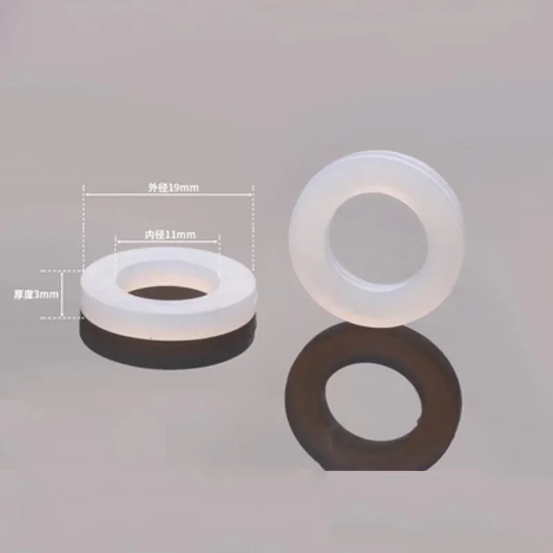 Uxcell Silicone Gasket Seals – 19mm OD, 11mm ID, 3mm Thick, White, 10-Pack For Plumbing - View #11