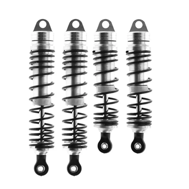 가격 인하 】 트랙사스 슬래시 4X4 VXL 2WD 러슬러 호스 스탬피드 1/10 RC용 메탈 프론트+리어 쇼크 업소버 업그레이드 부품 1세트