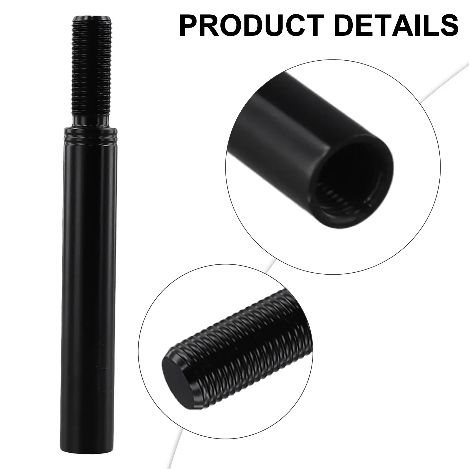 M 12 x 1 25 Threaded Shift Knob Extender Extension Lever Gear Manual Shifter Rod Compatible with various shifters shift knob extender