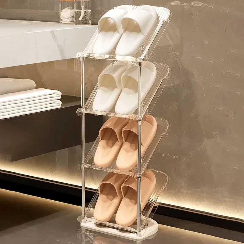 Shelf Plastic Clear Shoe Storage New Transparent Shoe Rack