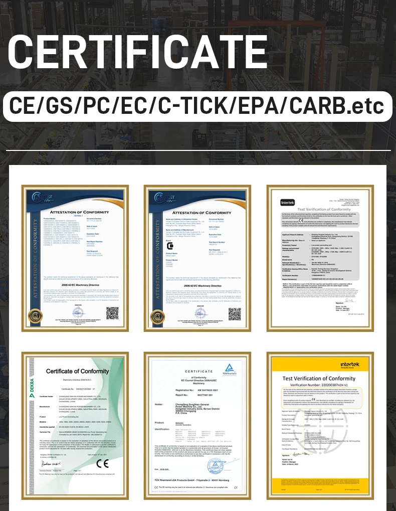 Description Picture 4 of item#YUNYI 2024 New Silent Portable 9kva 9kw Gasoline Inverter Generator ATS SE12003iE-PRO