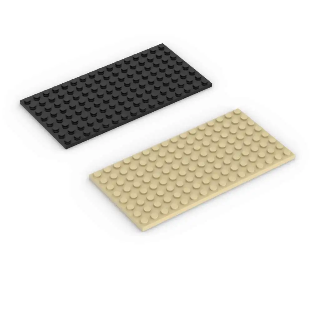 MOC 1PCS 플레이트 92438 8x16 빌딩 블록 하이테크 기본 보드 교육 벽돌..