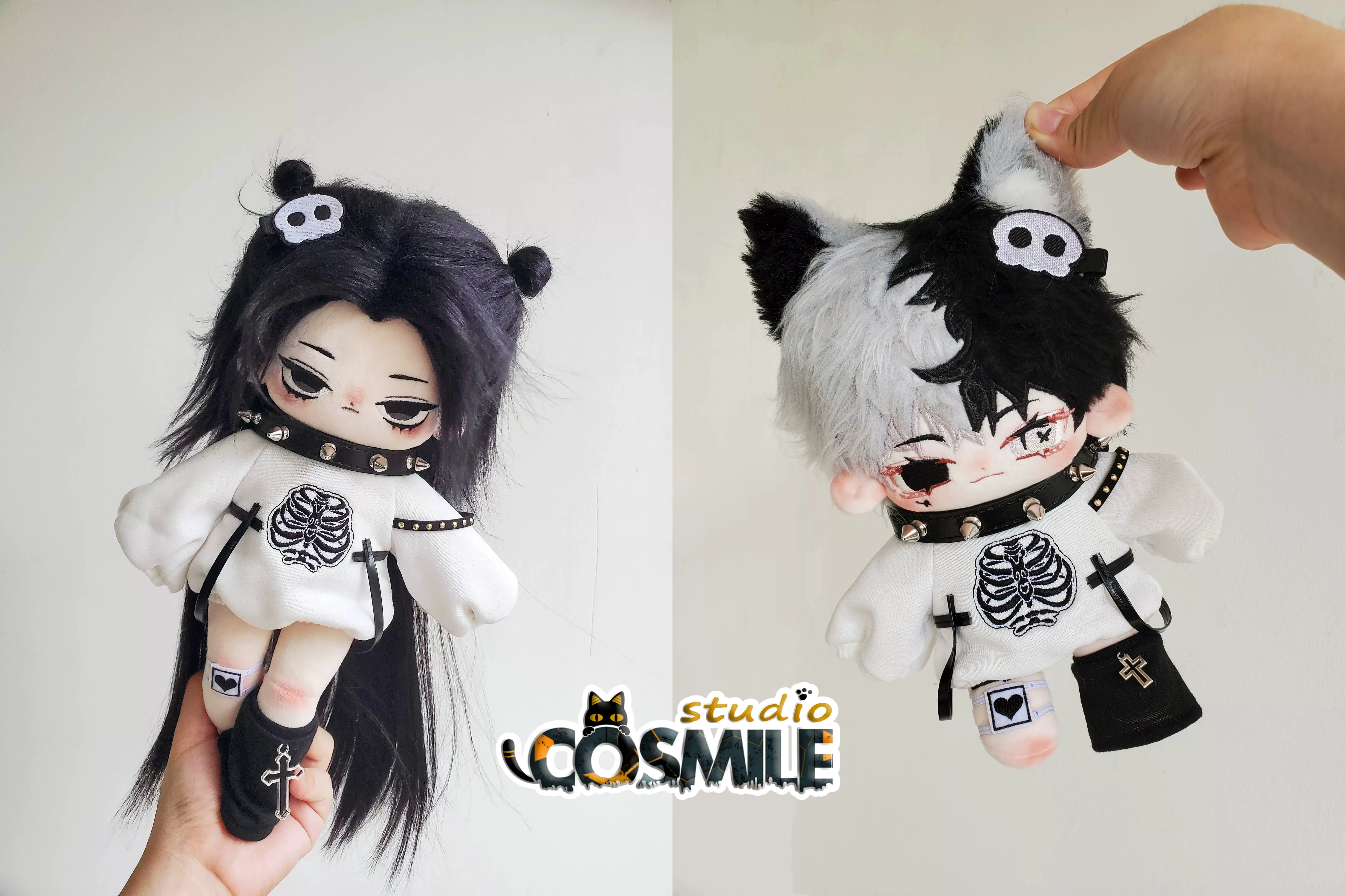 

Idol Gal Горячая крутая девушка мальчик Субкультура Мода Y2K Эбби Стиль Мягкие плюшевые куклы 20 см 25 см 30 см Одежда Игрушка Одежда