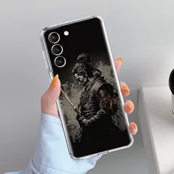 Clear Soft Cover with Japanese Bushido Samurai Design - Phone Case - S22 Plus 5G (A1)