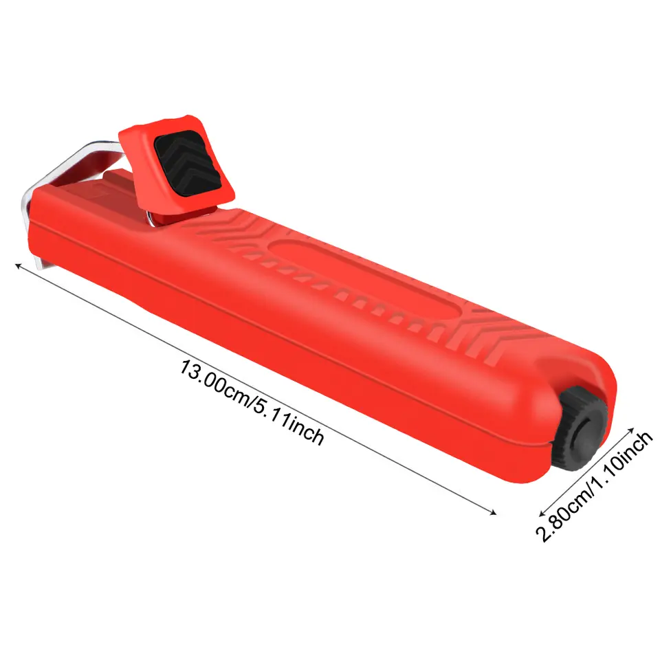 8-28mm Adjustable Round Cable Insulation Stripper Sheath Cutting Hand Tool image 6