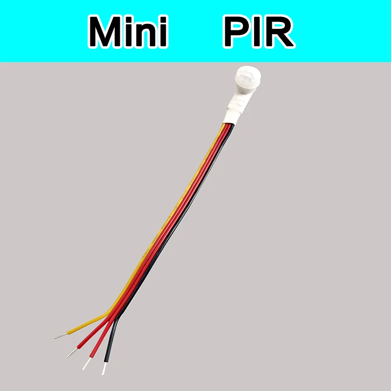 Mini PIR LED Delay Switch DC3.7v 5v 12v 24v Infrared Motion Sensor