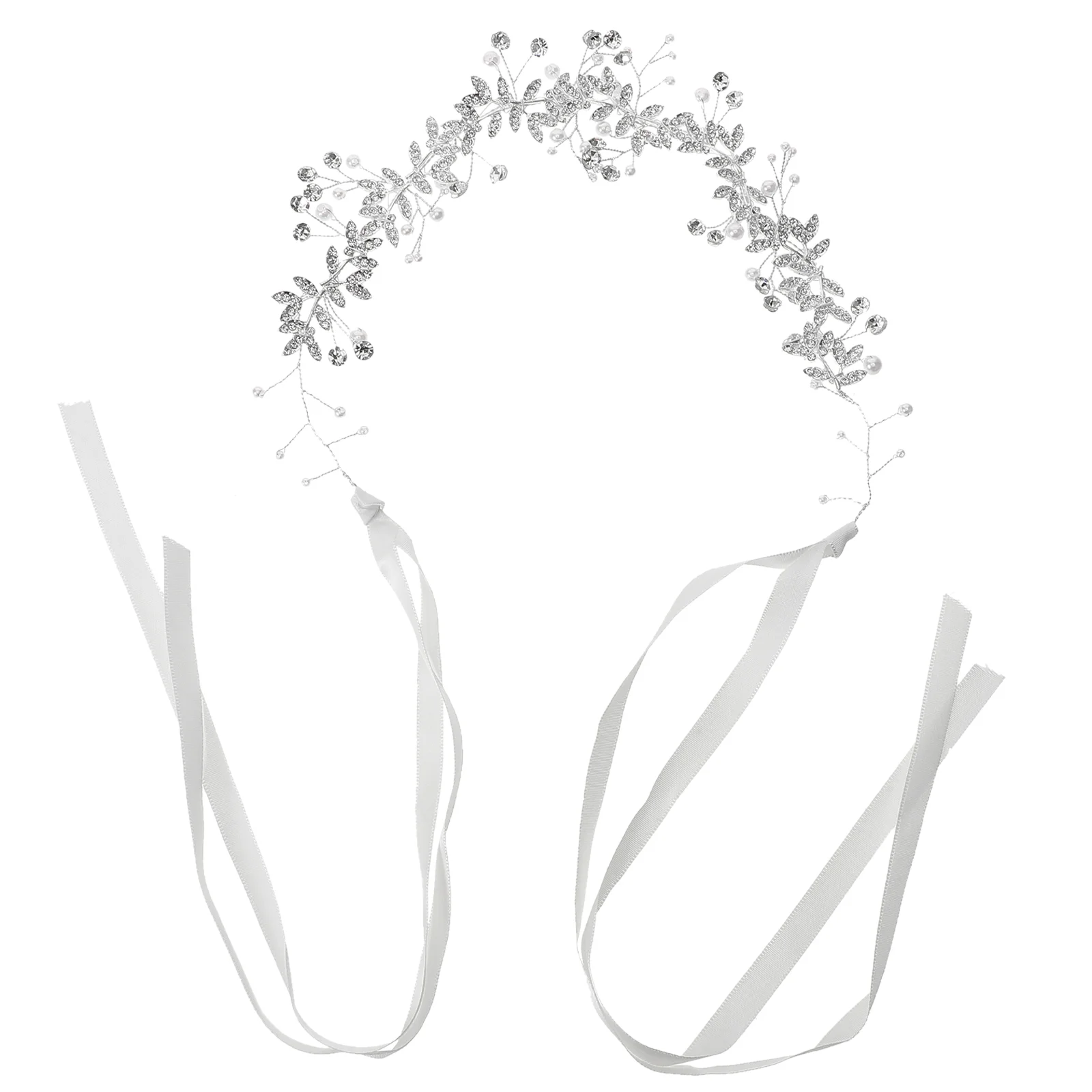 

Headgear Ladies Crystal Tiara Hair Accessory Jewelry for Women Wedding Dress Bridal Headpiece Accessories Brides Vine
