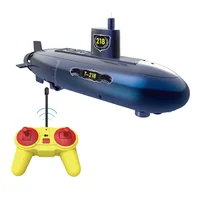 Students DIY 6 Channels RC Mini Submarine toy Remote Control Under Water Ship RC Boat Model Kids Educational Stem children gift 1