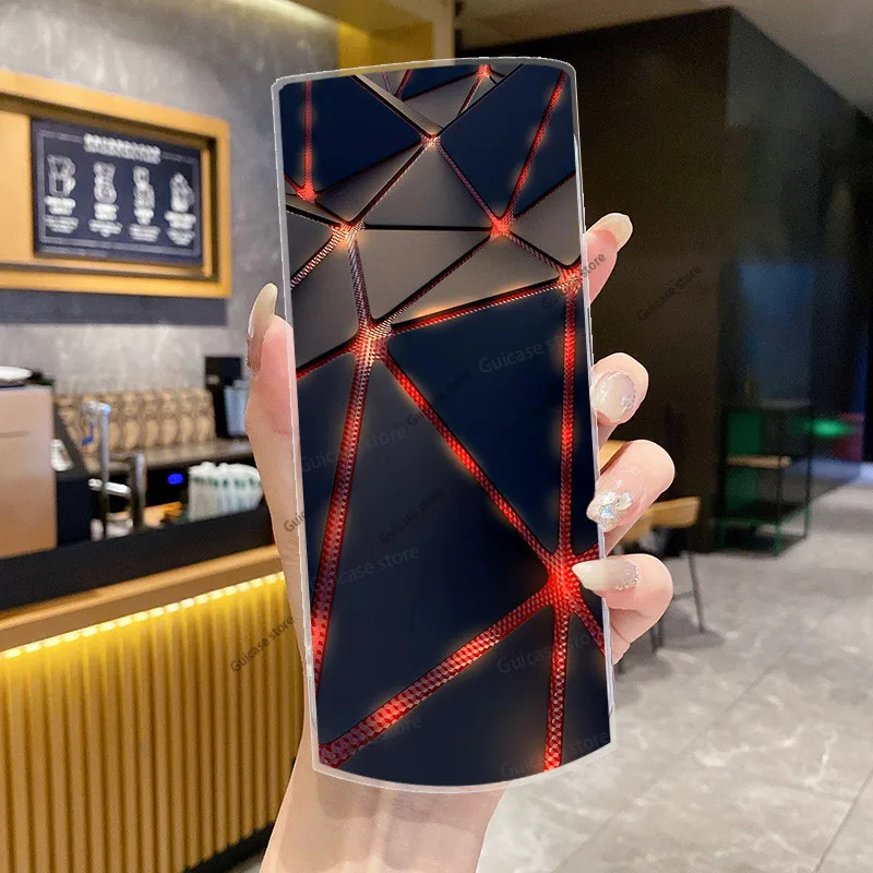 Clear Soft Silicone Cute Painted TPU Case Cover