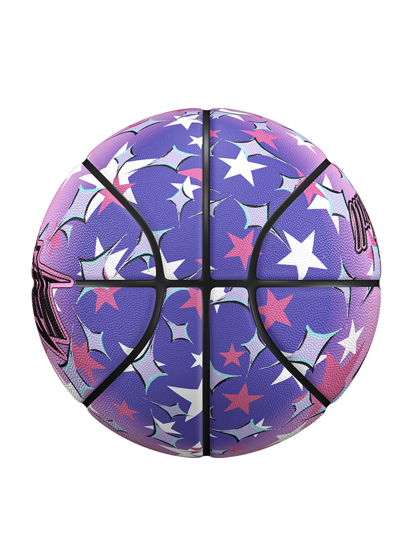 Gradient Rubber Basketball Ball - Image 2