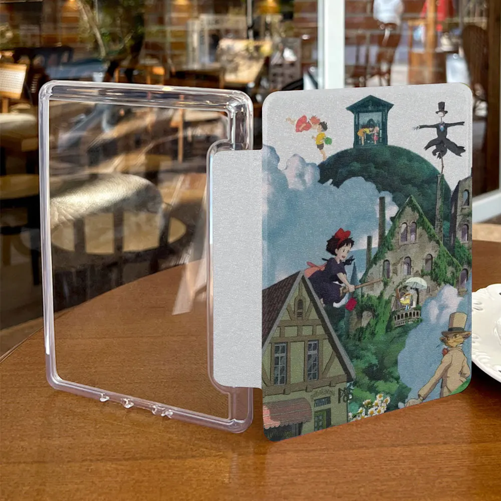 Acrylic Back Shell Kindle Case with Hand Strap