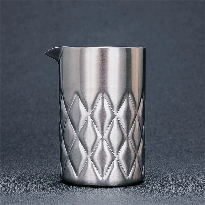 

580ml / 750ml Cocktail Mixing Glass Stirring Tin Double-walled And Vacuum Insulated For Temperature Consistency Barware