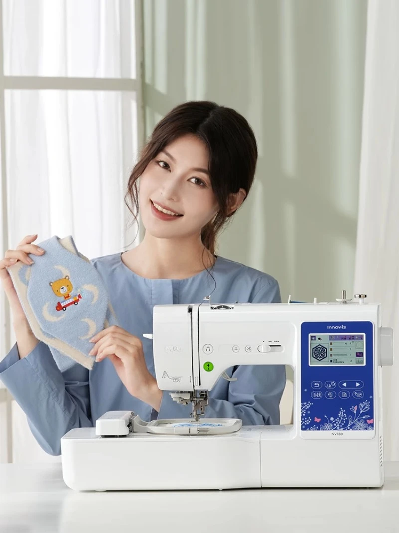 

Household fully automatic embroidery and sewing machine NV180 embroidery