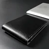 Men's Wallet Genuine Leather Men Wallets Premium Product Real Cowhide Wallets for Man Short Black Wallets Portefeuille Homme 3