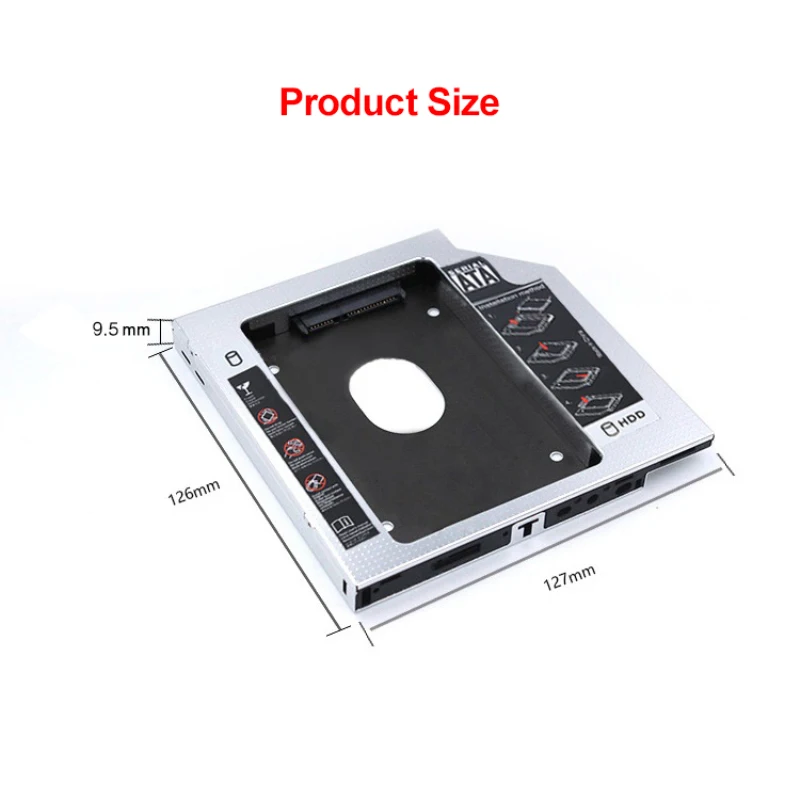 ƮϿ ϵ ũ 귡Ŷ, SATA III 3.0, 2 ° HDD ĳ ϵ ũ ̺, ˷̴ ձ ̽, 2.5 ġ SSD ̽, 9.5mm, 12.7mm
