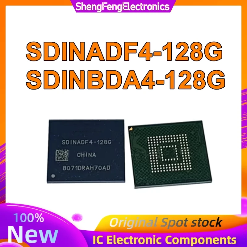 New SDINADF4-128G SDINBDA4-128G For UFS 5.1 128GB BGA153