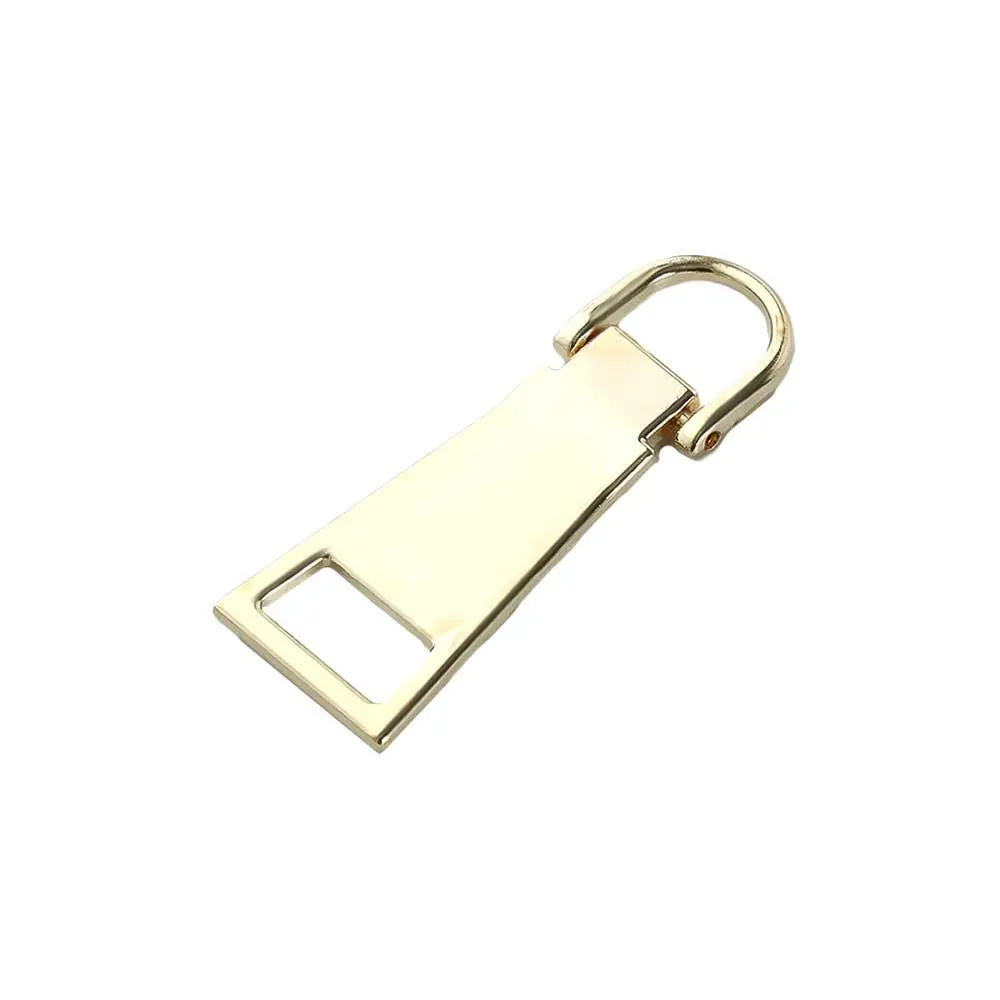 Metal universal detachable DIY backpack coat tab zipper pullers repair kits zipper sliders head