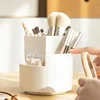 360° Rotating Makeup Brush Holder Large Capacity Cosmet Storag Box Makeup Organiser Lipsticks Container Vanity Organizer Bucket 6