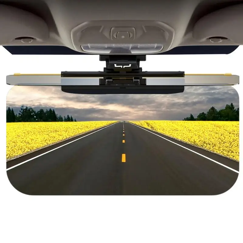 Car Snow Blind Baffle Sunshade Visor Day Night Anti Glare Driving
