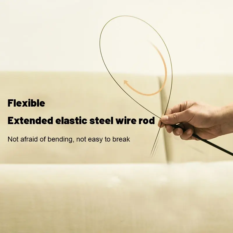 Cat Teaser Stick Upgraded Epoxy Sucker Steel Wire Long Rod Feather No Harmful Ingredients