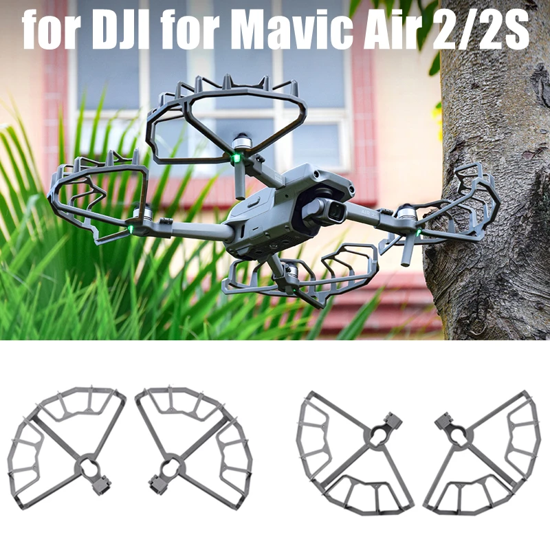 

Защита пропеллера для DJI Mavic Air 2/2S Лопасть Винта дрона Защитная крышка аксессуар реквизит полузакрытый протектор пропеллера