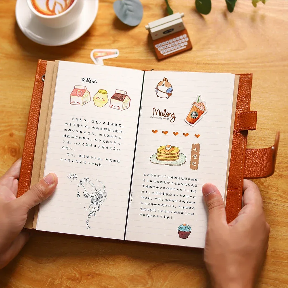 إدراجات إعادة تعبئة دفتر الملاحظات للمسافر من AIGUONIU تحل محل مجموعة أساسية داخلية مكونة من 3 قطع