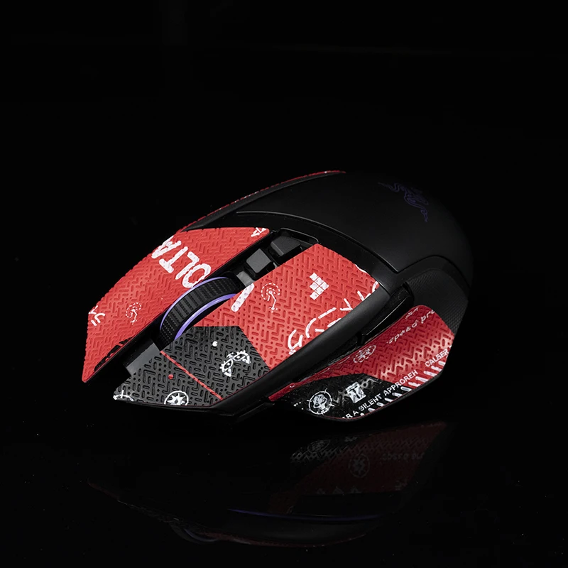 Fita de Skate Btl Mouse Grip Adesivo Artesanal Antiderrapante Pele de Lagarto Sugar Suor para Razer Basilisk x Hypervelocidade Wireless Ultimate v2 - Imagem 3