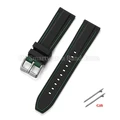 BlackGreen-Silver