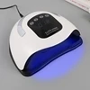 TFSCLOIN SUN X19MAX Touch Screen UV LED Nail Lamp 72LEDs Fast Drying Nail Gel Polish Manicure for Lamp with Auto Sensor 1