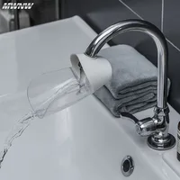 Splash Proof Kitchen Universal Faucet Extender Water Saving  Adjustment Faucet Extender Bathroom Kitchen Gadget 2