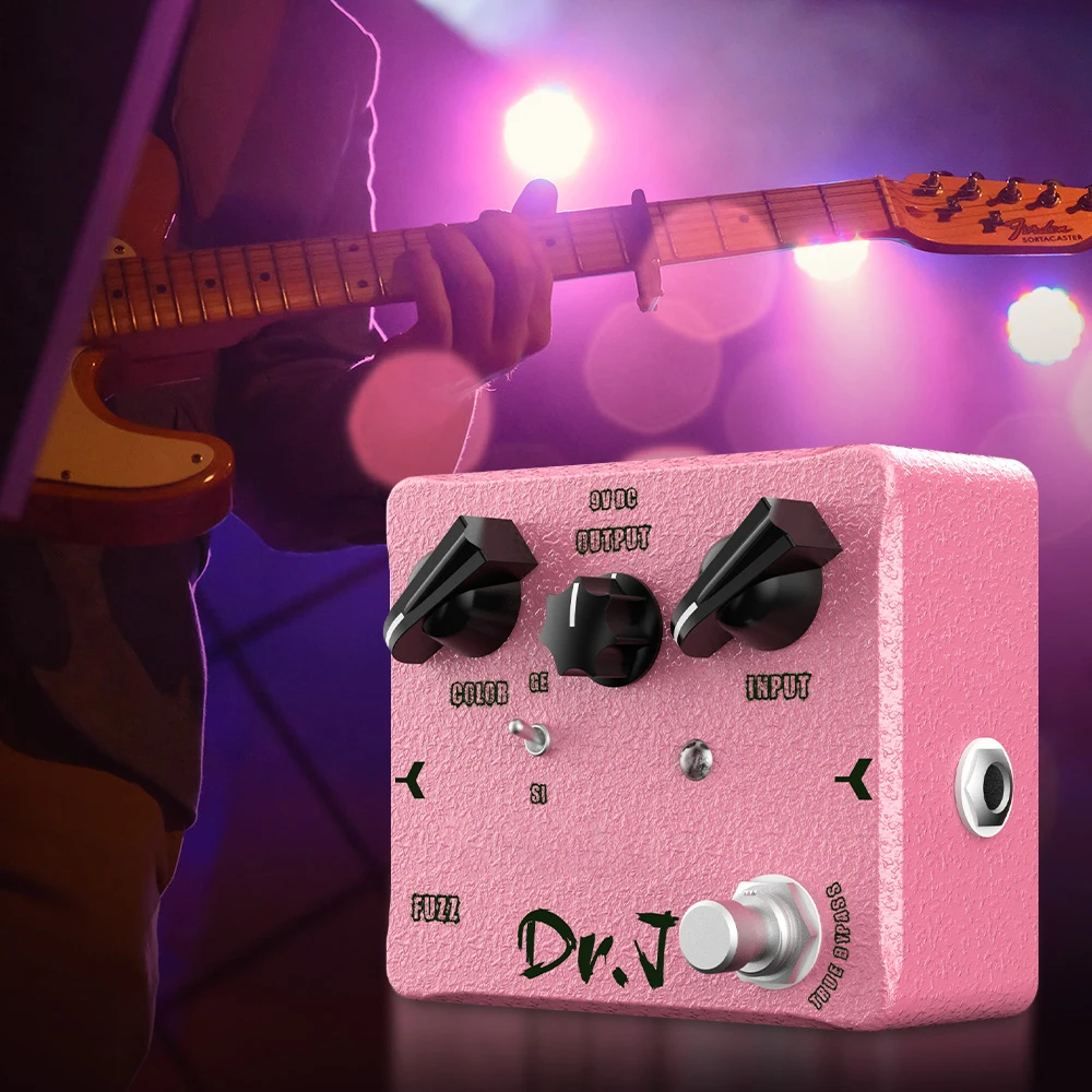 Dr. J Series D56 PLANES WALKER FUZZ Guitar Effect Pedal Classic & Modern Tone Fu