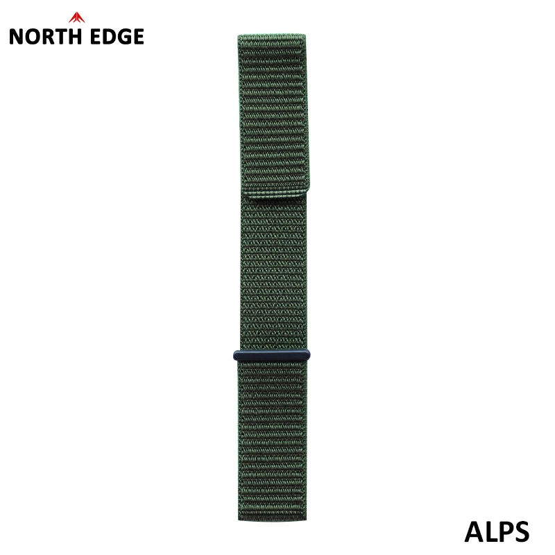 NORTH EDGE 24 mm/20 mm/22 mm Kautschukarmband, Edelstahl-Nylonarmband, anwendbar auf TRITON EVOQUE 2 GAVIA2 ALPS AK Cross Fit 3 MARS – Detail 9
