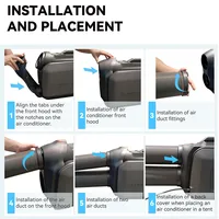 Climatiseur portable d'extérieur CYBERTAKE S2 Pro, refroidissement et chauffage rapides, système de drainage actif, 6 modes de fonctionnement 8