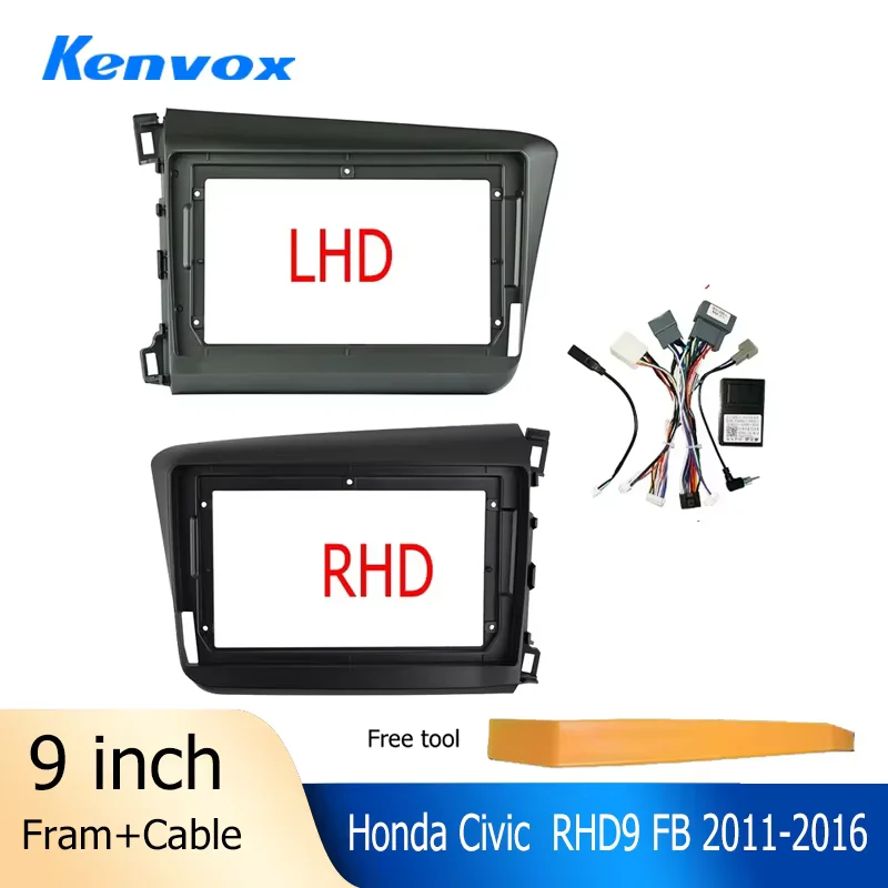 Pioneer MP3 DAB AUX 2DIN Bluetooth Autoradio Für Honda Civic Hatchback Ab 12 EBa