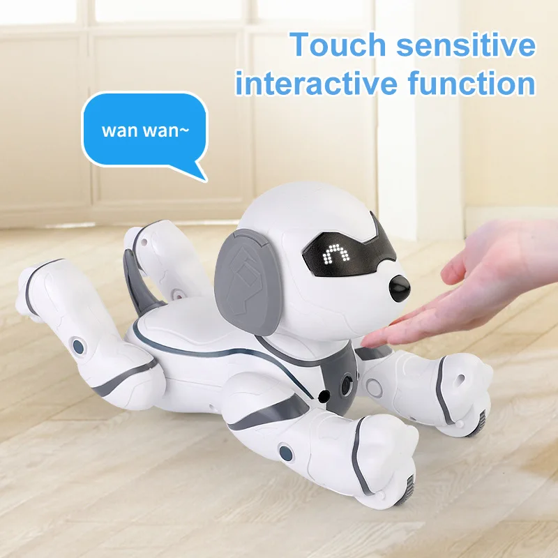 Children'S Remote Control Touch Sensing Dance Story Pet Electronic Dog Bionic Intelligent Toy Robot Dog Early Education Toy Gift 3