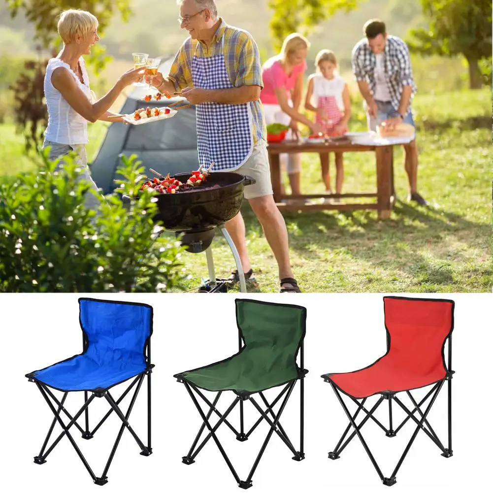 Comprar Diseño fuerte soporte de carga impermeable tamaño compacto taburete  plegable portátil silla suministros de Camping