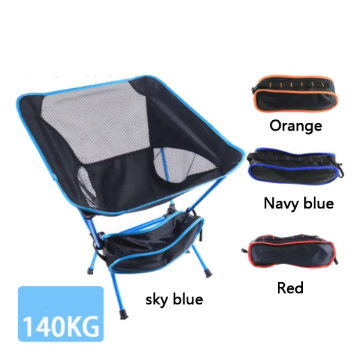 

Travel Folding Chair Ultralight High Quality Outdoor Portable Camping Chair Beach Hiking Picnic Seat Fishing Tools Chair