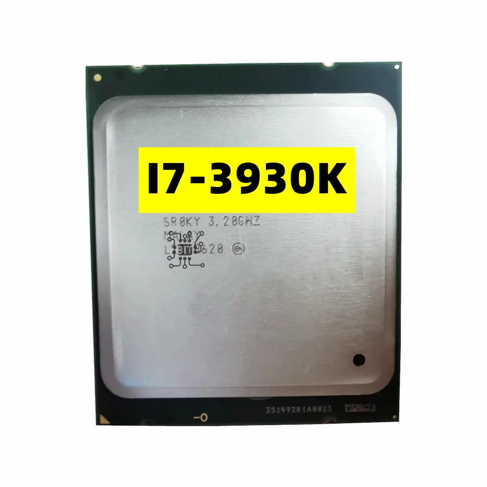 Processore Core I7 3930K I7-3930K Cpu Desktop 6 Core 12 Thread 3.20Ghz 130W 12Mb 32Nm Lga2011