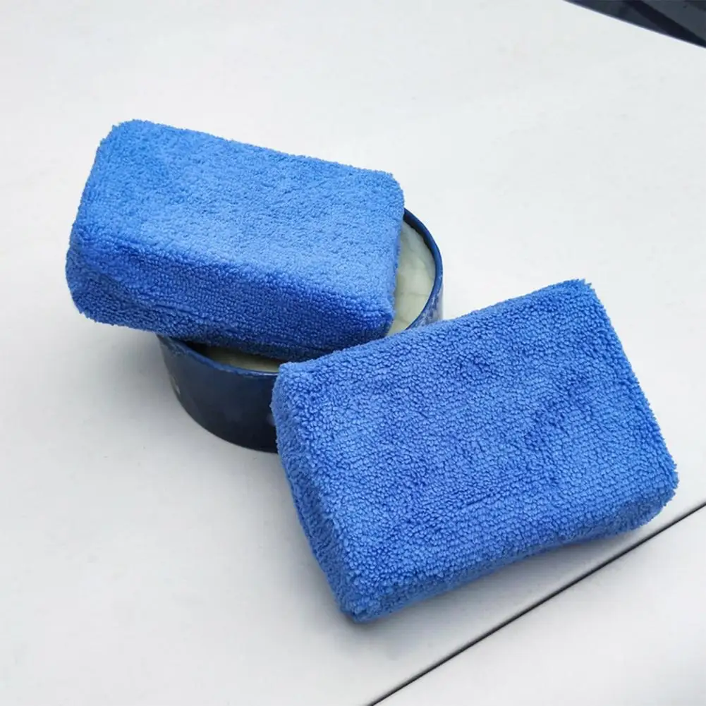 

Waxing Polishing Sponge High-quality Microfiber Car Waxing Sponge Towels for Efficient Effective Sealant Application Auto