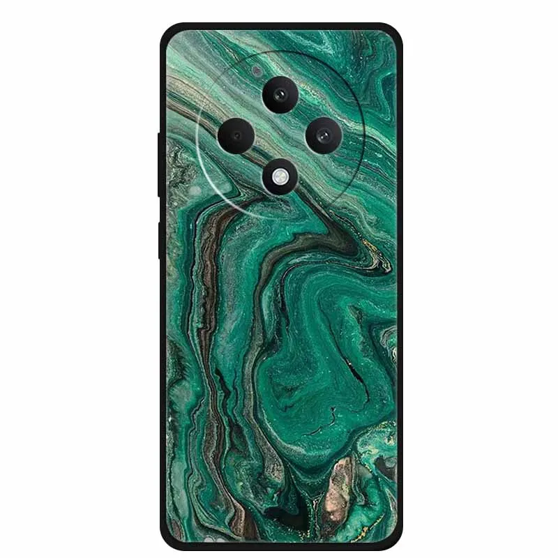 Elegant Marble Design Phone Case - Luxury Soft Silicone Bumper & Color Shield