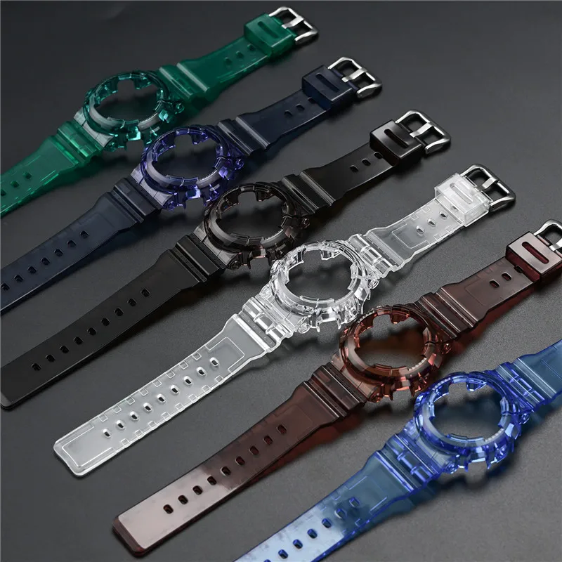 Transparent TPU Resin Sport Strap and Case