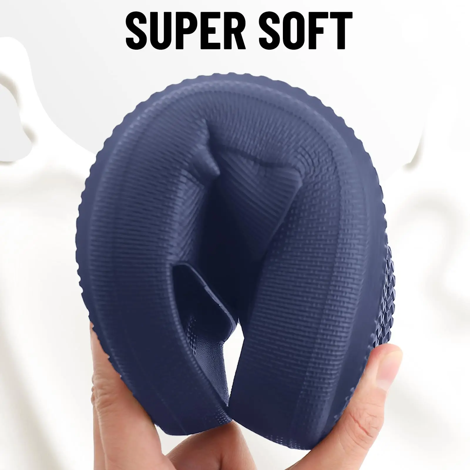 Comwarm Fashion Beach Slippers Women Pillow Soft Thick Sole Sandals With Arch Support Non-slip Home Cloud Slippers Bath Slides 4