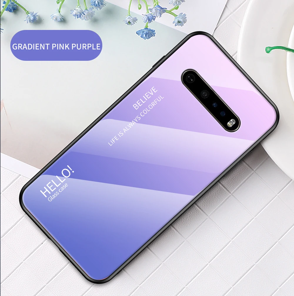 LG G8 Ince Cam Durumda DECLAREYAO Lüks Ultra Ince Sert Ayna Temperli Cam Coque LG G5 G6 G7 G8 G9 V60 Co_voghion.com
