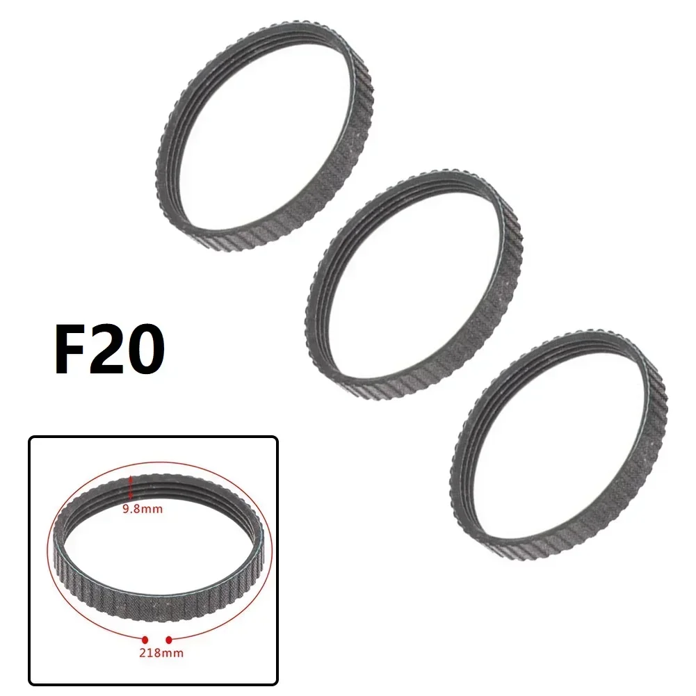 1/3pcs 9.6mm Width Electric Planer Drive Rubber Belt 958718 For F20A P20ST H55SC Flejadora Werkzeug Tools Ferramentas Machine
