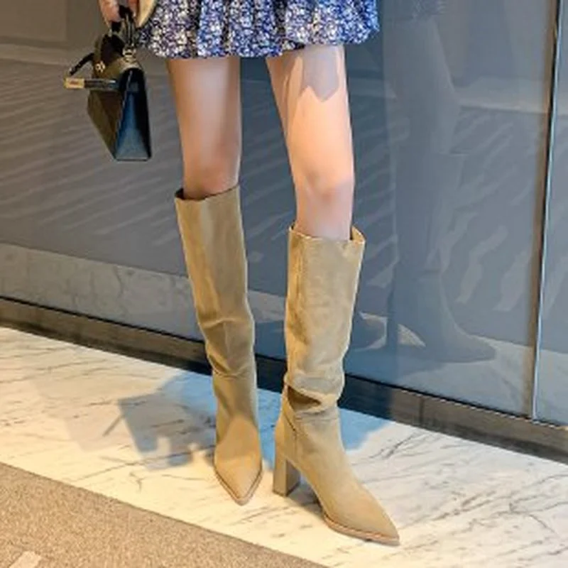 Las Mejores Ofertas En 2-2.9 Mid (Sam Edelman En) Altura Del Tacón Botas Hasta La Rodilla Ra Mujer | EBay