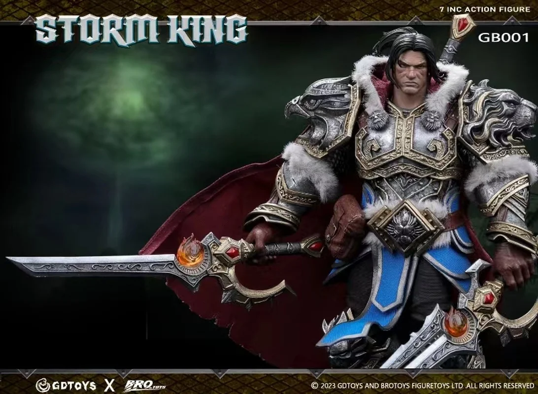 In Stock] GDTOYS X BROTOYS Storm King Wrynn 1/12 Cloth Outfit