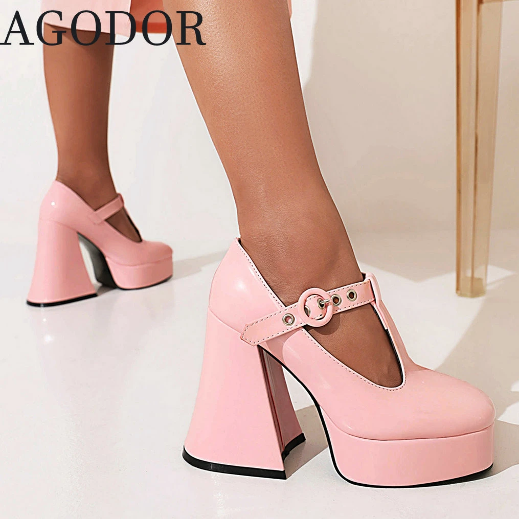 t bar platform shoes