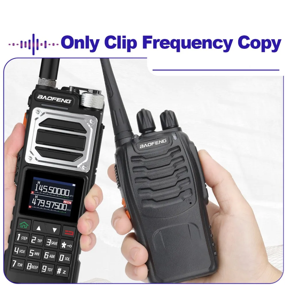 BAOFENG UV-25 Pro Long Range Walkie Talkie 100% Original UV-25 10W Six Band Wireless Copy Frequency Two Way Radios BF-UV25 Radio 4