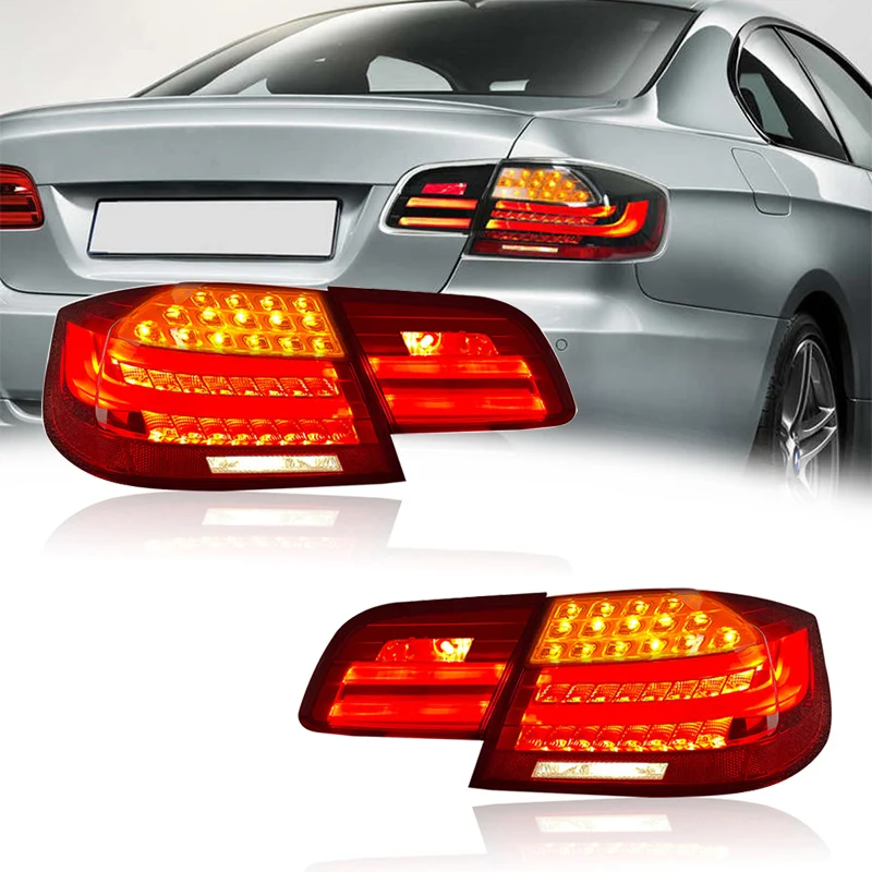 

Car Styling Tail Lights Taillight For BMW 3series Coupe E92 M3 Rear Lamp + Dynamic Turn Signal + Reverse + Brake LED